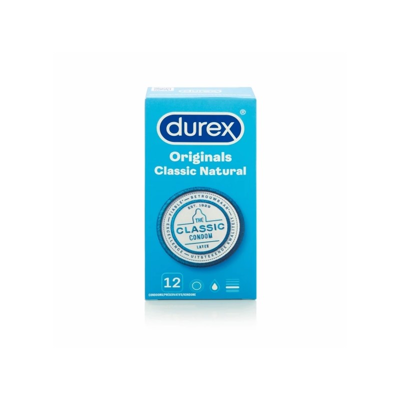 Prezerwatywy - Durex Originals Classic Natural 12 szt